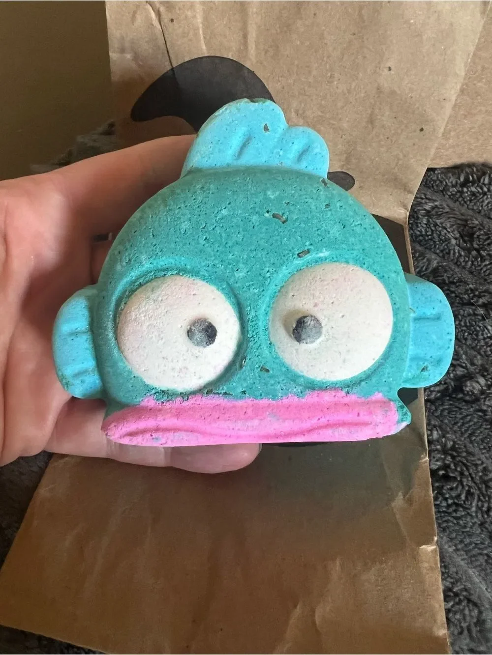 Lush x Sanrio HANGYODON LIMITED EDITION BRAND NEW BATH BOMB 4 oz